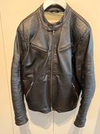 Mooie SPIDI donker bruin lederen motorjas MT 56 (52/54), Ophalen of Verzenden, Tweedehands, Jas | leer