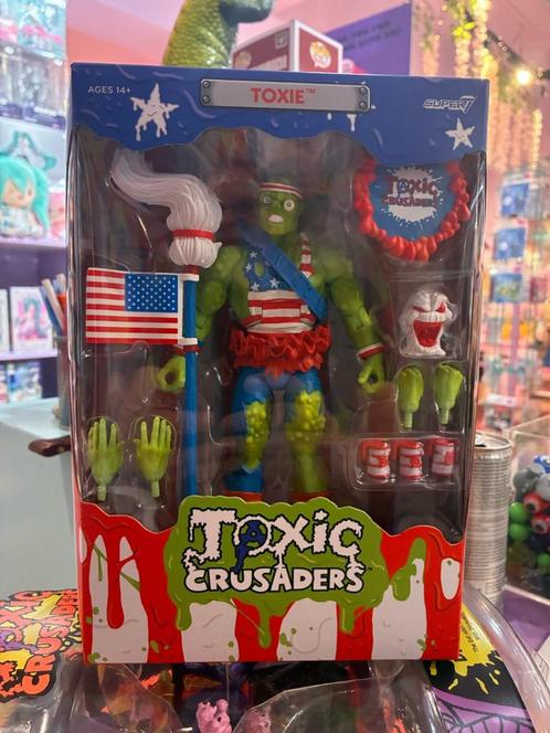 Super 7 - Ultimates! - Toxic Crusaders - Toxie, Verzamelen, Poppetjes en Figuurtjes, Nieuw, Ophalen of Verzenden