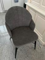 4 Nieuwe stoelen grijs, Huis en Inrichting, Stoelen, Ophalen, Nieuw, Metaal, Vier