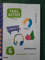 Taal Actief 6 Antwoordenboek A Thema 1-4, Boeken, Studieboeken en Cursussen, Ophalen of Verzenden, Zo goed als nieuw, Niet van toepassing