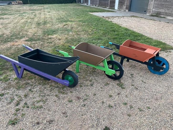 Carnavalskruiwagens - Handgemaakt en Kleurrijk!, Hobby en Vrije tijd, Feestartikelen, Zo goed als nieuw, Feestartikel, Carnaval