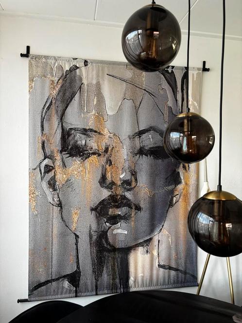 MOOS Joy wandplaat by fonQ, Huis en Inrichting, Woonaccessoires | Schilderijen, Tekeningen en Foto's, Zo goed als nieuw, 75 cm of meer