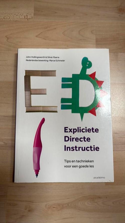 Expliciete directe instructie - Tips en Technieken, Boeken, Studieboeken en Cursussen, Gelezen, HBO, Alpha, Ophalen of Verzenden