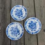 Royal Delfts Blauw Handwerk Borden uit 1950, Ophalen of Verzenden