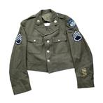 WWII US British Tailored Ike Jacket Troop Carrier, Ophalen of Verzenden, Landmacht, Amerika, Kleding of Schoenen