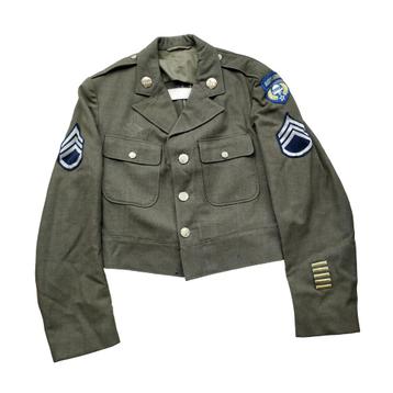 WWII US British Tailored Ike Jacket Troop Carrier beschikbaar voor biedingen