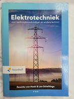 Elektrotechniek - Reuwke van Hoek & Leo Scheltinga, Overige vakken, Ophalen of Verzenden, Zo goed als nieuw, Reuwke van Hoek & Leo Scheltinga