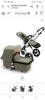 Bugaboo Classic Cameleon 3 dark khaki met seatliner, voetenz, Kinderen en Baby's, Kinderwagens en Combinaties, Bugaboo, Ophalen of Verzenden