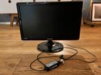 Samsung 22 inch beeldscherm met HDMI en scart aansluiting, Ophalen, LED, Gebruikt, HDMI