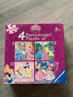 Complete 4 Ravensburger puzzel kinderen prinsessen Disney, Ophalen of Verzenden, Meer dan 50 stukjes, Zo goed als nieuw, 6 jaar of ouder