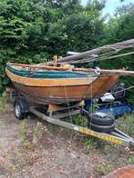 houten zeilboot, Watersport en Boten, Open zeilboten, Ophalen, Geen motor, Gebruikt, Overige typen