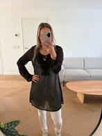 Eksept | zwart | tuniek | jurk | strandjurk | maat M |kralen, Maat 38/40 (M), Zwart, Ophalen of Verzenden, Zo goed als nieuw
