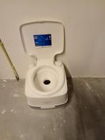 Camping toilet hoge zit., Caravans en Kamperen, Camper-accessoires, Ophalen of Verzenden, Zo goed als nieuw