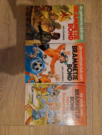 Brammetje Bond - 3 Boeken Jan Louwman beschikbaar voor biedingen