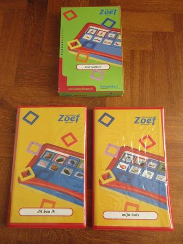 Zoef spelbord + 2 dozen (mijn huis + dit ben ik) kleuters beschikbaar voor biedingen
