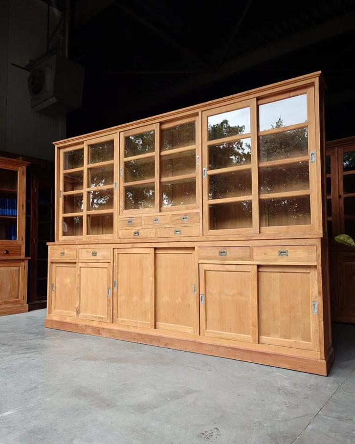 Teak Servieskast | XXL Buffetkast | Winkelkast #2196, Huis en Inrichting, Kasten | Buffetkasten, 200 cm of meer, 200 cm of meer