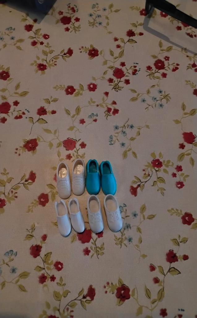 Vintage Retro Barbie mattel schoentjes, Verzamelen, Poppen, Gebruikt, Ophalen of Verzenden