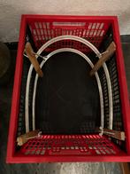 Hekje voor baby op slee, Ophalen, Rugleuning, Zo goed als nieuw, Hout