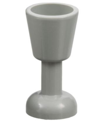 Lego Light Gray Minifigure, Utensil Goblet  beschikbaar voor biedingen