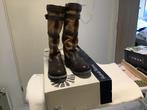 Te koop, Kleding | Dames, Schoenen, Ophalen, Hoge laarzen, Bruin, Zo goed als nieuw