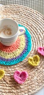 Handgemaakte Onderzetter - Nieuw!, Ophalen of Verzenden, Nieuw, Glas of Kopje