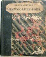 Nederduitsch Rijmwoordenboek; Schr Geysbeek; Diederichs 1829, Ophalen of Verzenden