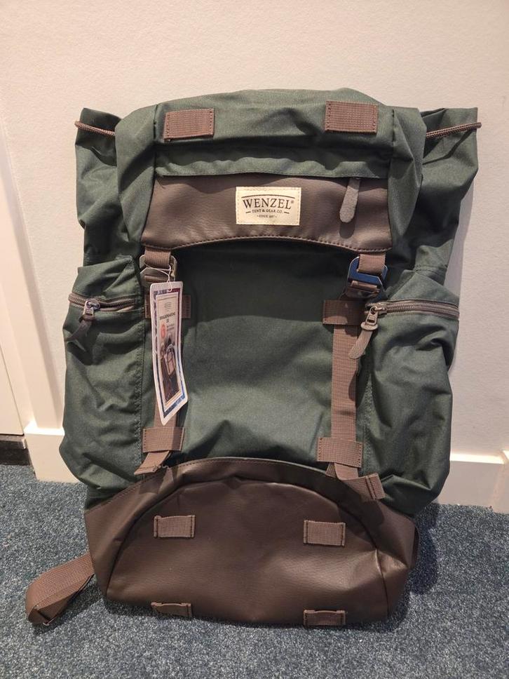 Wenzel Boulder 33 Rugzak - Groen, Sieraden, Tassen en Uiterlijk, Tassen | Reistassen en Weekendtassen, Nieuw, Groen, Minder dan 40 cm
