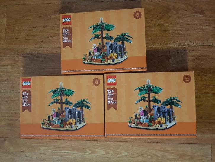 Lego Bonus set Afrikaanse Savanne Diorama., Kinderen en Baby's, Speelgoed | Duplo en Lego, Nieuw, Lego, Complete set, Ophalen of Verzenden