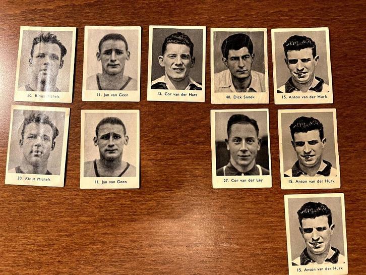 Rizla voetbalplaatjes (10 stuks), Verzamelen, Sportartikelen en Voetbal, Gebruikt, Poster, Plaatje of Sticker, Overige binnenlandse clubs