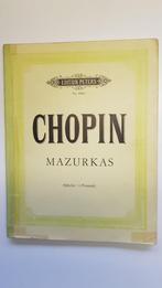 CHOPIN.  Mazurkas. Ed.Peters., Muziek en Instrumenten, Bladmuziek, Gebruikt, Klassiek, Ophalen of Verzenden, Artiest of Componist