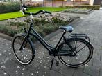 Moederfiets Cortina Roots Utility Donkerblauw, 2 zitjes, 56 cm of meer, Zo goed als nieuw, Dubbele standaard
