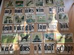 Aap Noot Mies schoolbord plaatjes org., Ophalen of Verzenden, Overige thema's