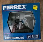 Ferrex 12V Accu Schroefboormachine - Nieuw in doos!, Doe-het-zelf en Verbouw, Variabele snelheid, Nieuw, Ophalen of Verzenden