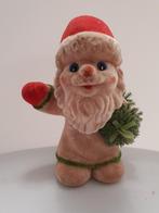 Vintage oude kerstman flocked foam zacht jaren 60? kerst, Diversen, Kerst, Ophalen of Verzenden, Gebruikt