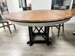 Ronde eettafel, Huis en Inrichting, Tafels | Eettafels, Ophalen, 150 tot 200 cm, Rond, 150 tot 200 cm