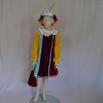 Nieuw luxe kleurrijk pietenpak maat 128 merk Markeys, 9407 JR, Nieuw, Ophalen of Verzenden, Markeys pietenpakken