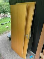 Binnendeuren opdek hout, Doe-het-zelf en Verbouw, Deuren en Horren, Ophalen, 80 tot 100 cm, Binnendeur, Zo goed als nieuw