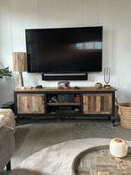Riviera maison tv meubel Driftwood, Ophalen, 150 tot 200 cm, Minder dan 100 cm, 25 tot 50 cm