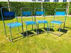 Vintage terrasstoelen, Ophalen, Gebruikt, Metaal