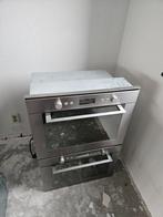 Whirlpool inbouwoven en inbouwmagnetron, Ophalen, Gebruikt, 45 tot 60 cm