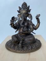 Bronzen Buddha op ovale voet, Ophalen, Gebruikt