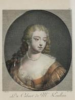 18e eeuwse gekleurde gravuur, Ophalen of Verzenden