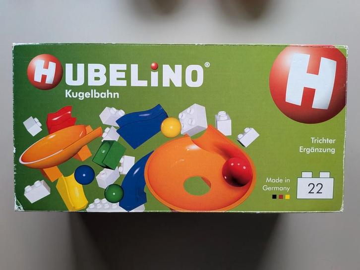 Hubelino Trechter Kogelbaan Onderdelen, Kinderen en Baby's, Speelgoed | Bouwstenen, Gebruikt, Overige merken, Ophalen of Verzenden