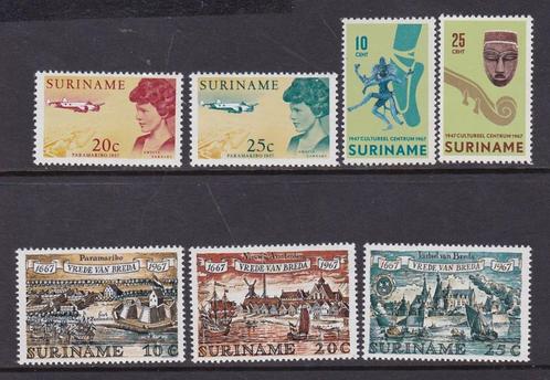 Suriname Jaargang 1967 postfris, Postzegels en Munten, Postzegels | Suriname, Postfris, Verzenden