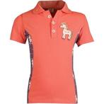 Horka Poppy jr polo salmon 86 92 98 104 116 128 140 146 152, Dieren en Toebehoren, Paardrijkleding, Kinderen, Dressuur, Nieuw