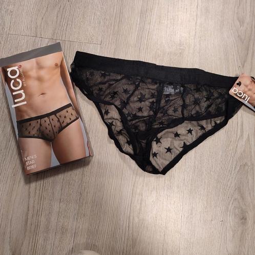 Doorschijnend slip maat S/M gratis verzonden, Kleding | Heren, Ondergoed, Ophalen of Verzenden