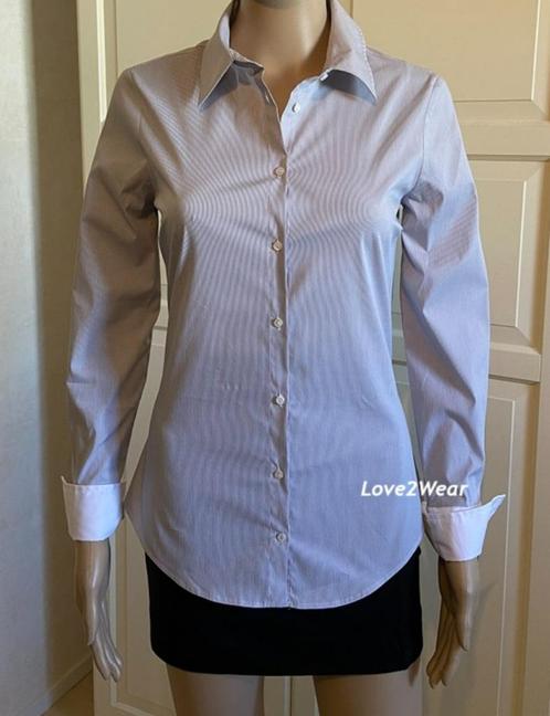 Overhemdblouse Zara Basic lichtgrijs, Kleding | Dames, Blouses en Tunieken, Nieuw, Maat 36 (S), Grijs, Ophalen of Verzenden