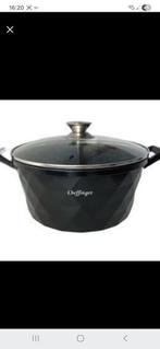 Cheffing diamond 32 braadpan, Ophalen of Verzenden, Nieuw, Gietijzer, Koekenpan of Braadpan