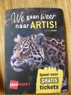 Halve Artis x dekamarkt spaarkaart, Ophalen of Verzenden, Winkel, Super of Benzinepomp, Zegels, Bonnen of Punten