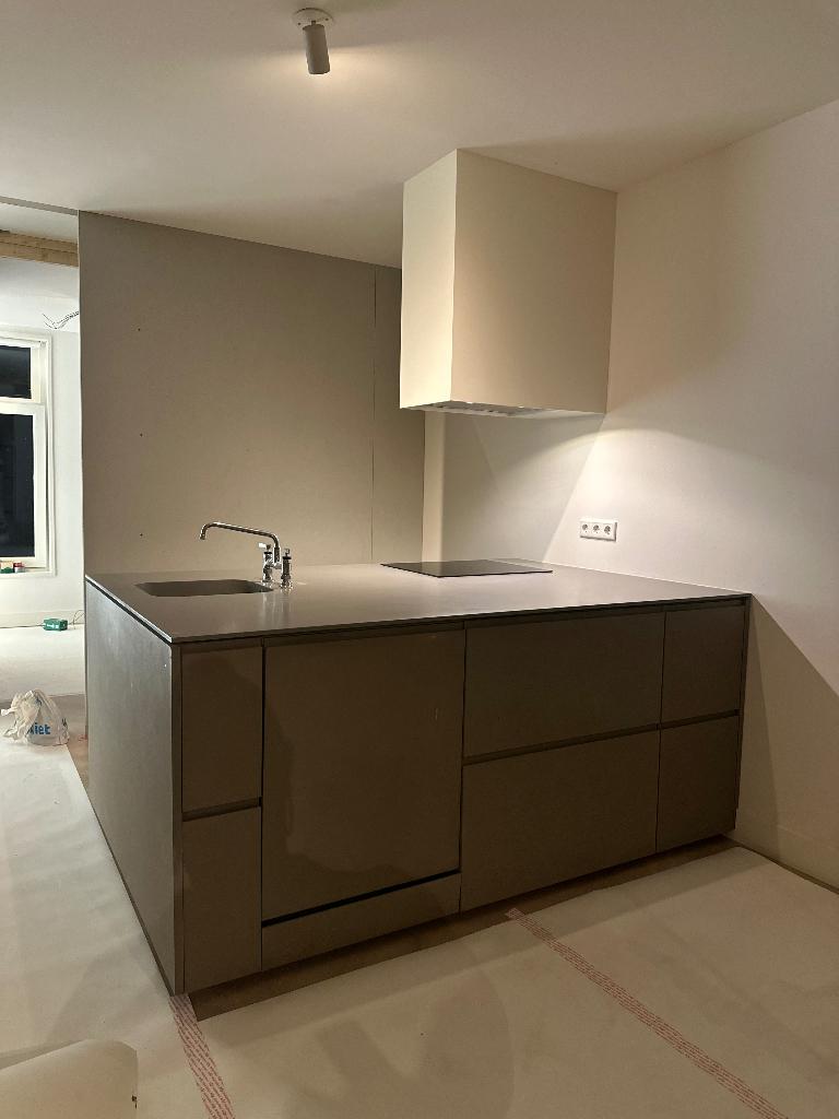 Complete keuken met composiet werkblad & Bosch apparatuur, Ophalen, Gebruikt, Overige typen, Met kookeiland